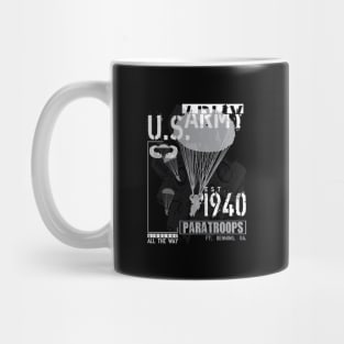 US Army Paratroopers Distressed Mug